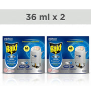 Pack 2 X Electric Device + Liquid Refill 36ml 60nights