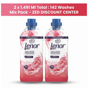 Rose Bouquet Fabric Softener 2-Pack (142 Washes, 2x1.491L)