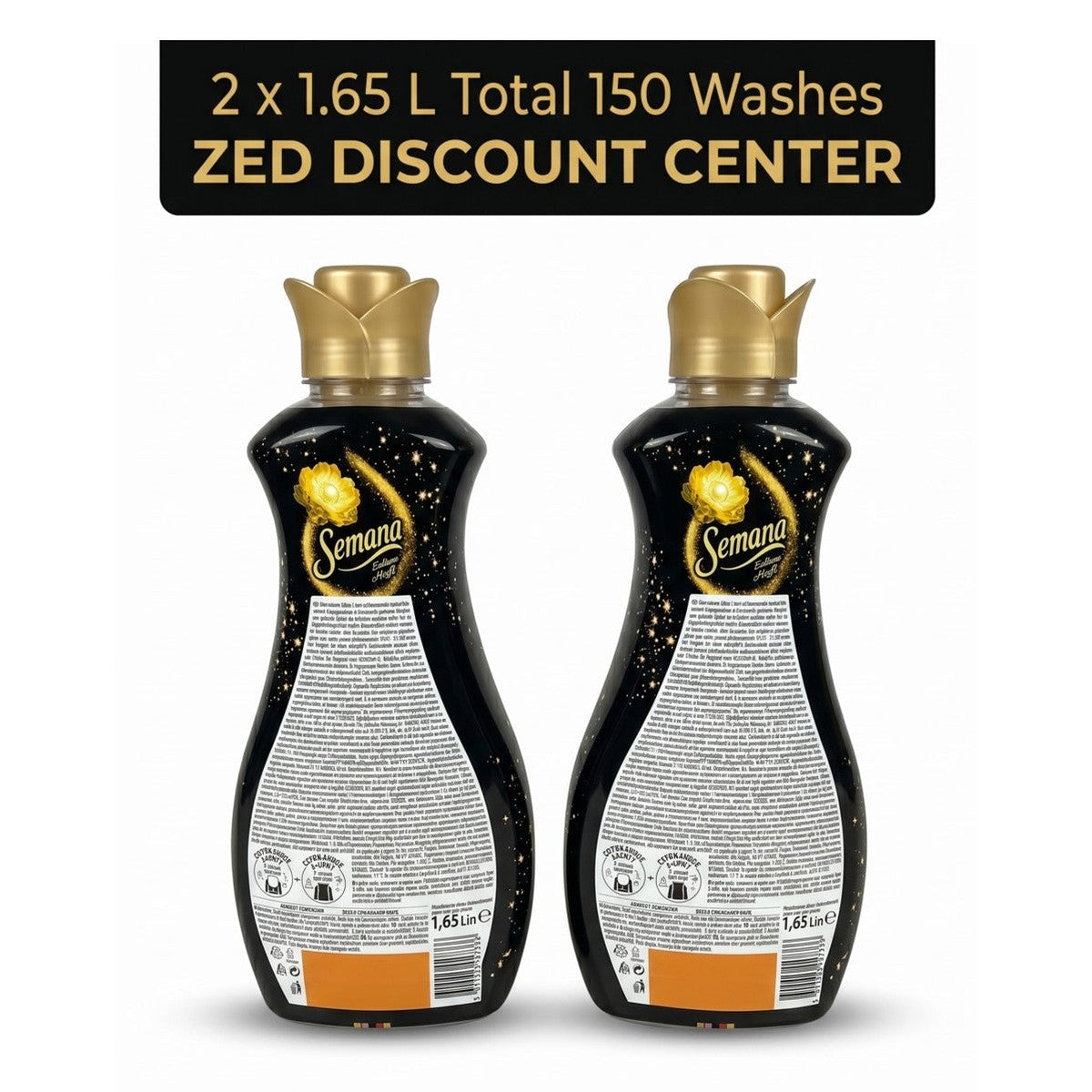 Gold Fever Fabric Conditioner 2x 1.65L (75 Washes x2)