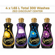 Fabric Conditioner 4 x 1.65L (Midnight Blue + Dreamy + Gold Fever + Purple Rain)