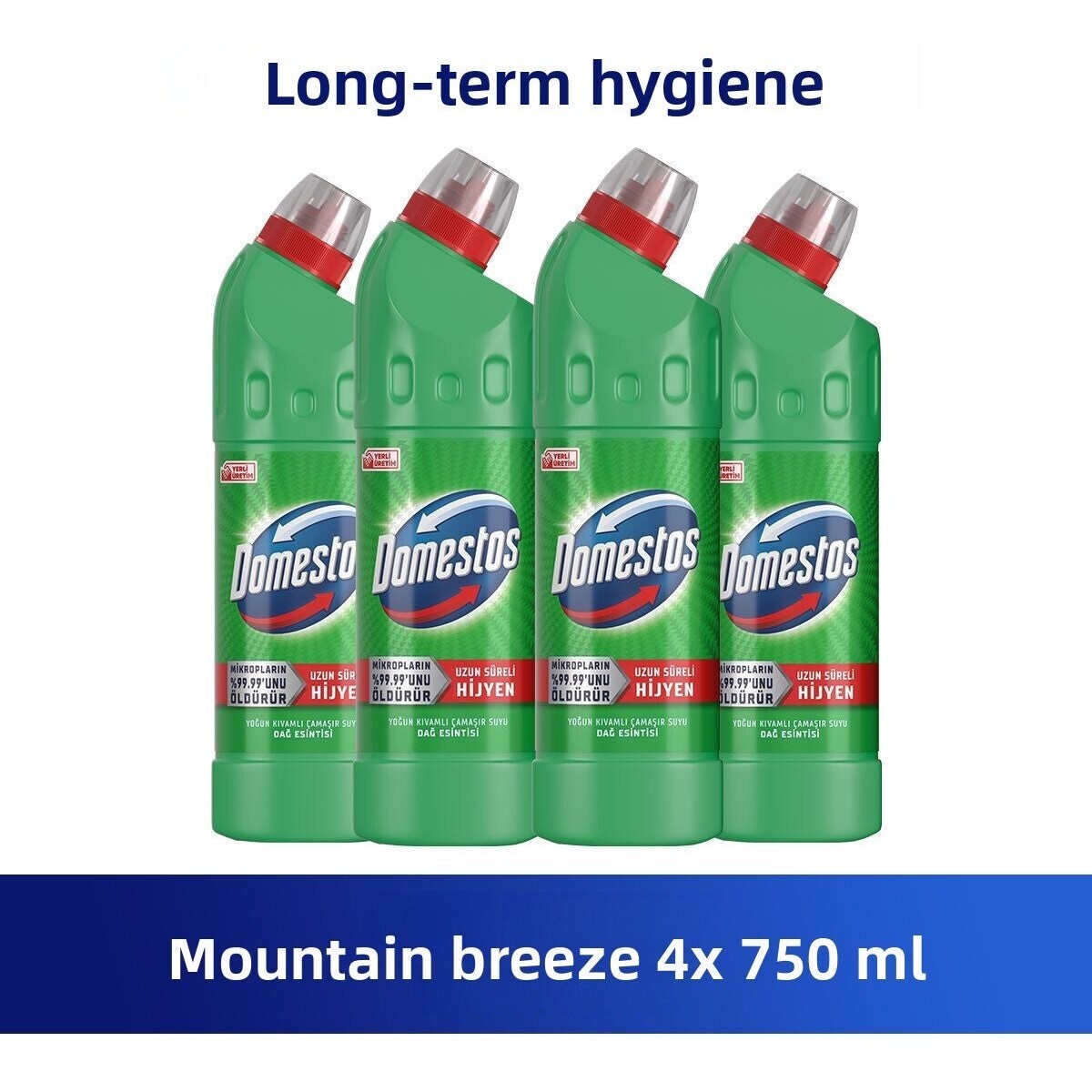 Bleach Intense Consistency Maximum Hygiene Mountain Breeze 4x 750 ml