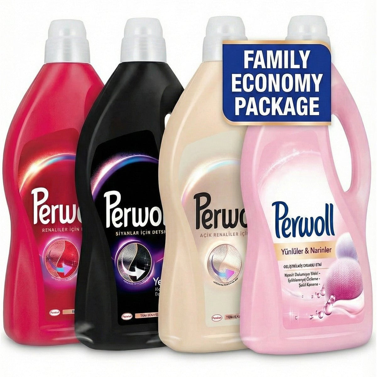All Pack Liquid Laundry Detergent 4x 3.96L Black - Color - Wool - Light Color