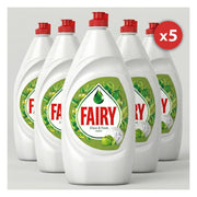 Set of 5 Pieces Liquid Dishwashing Detergent 750ml Apple