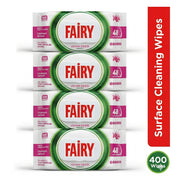 Surface Cleaning Wipes, Lily Flower Design x4 Pack (Total 400 wipes)