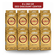 Qualità Oro 100% Arabica Ground Coffee, Medium Roast, 8-Pack (8x250g)