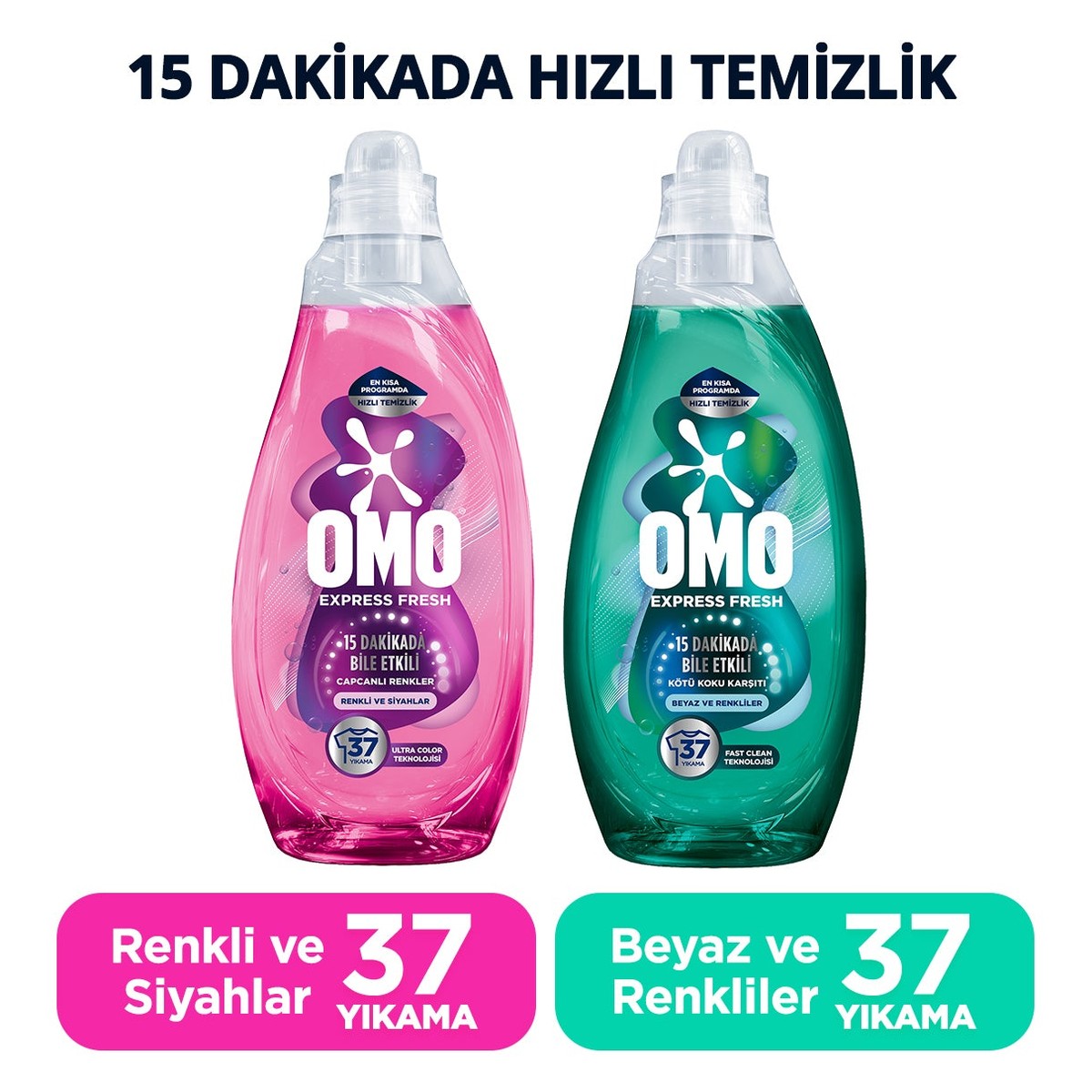 Express Fresh Anti Bad Odor White and Colors 1480ml X1 Colorful and Blacks with Capcan X1
