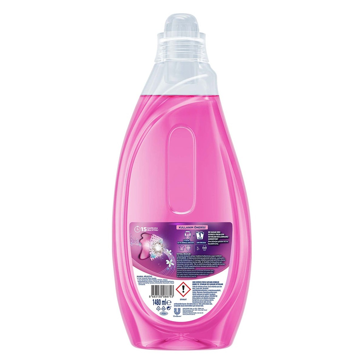 Express Fresh Vibrant Colors Colored and Blacks Liquid Laundry Detergent 1480 ml X3