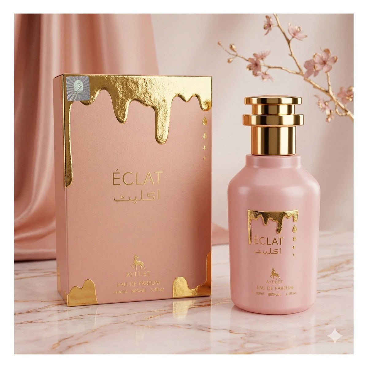 Set of 5 Oriental Perfumes (3xMan + 2xWoman) 100ML - Tahir + Eclat + Al Hamra + Sara Pink + Malik Al Lail