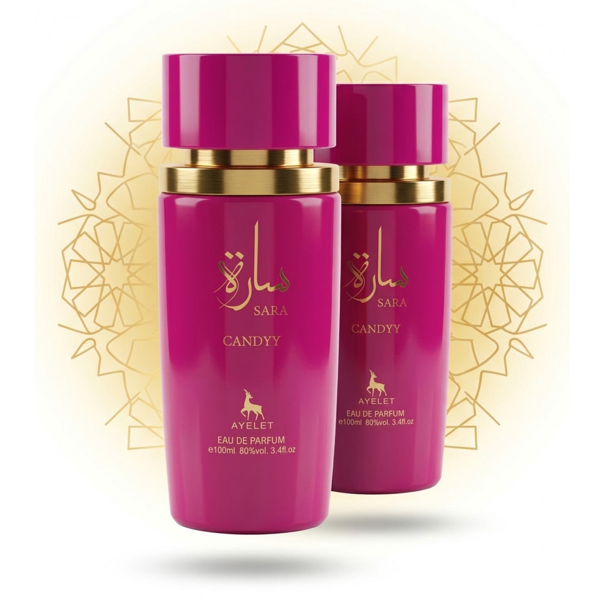 Set of 2 Oriental Perfumes for Women - Sara Candy 100ML - EDP