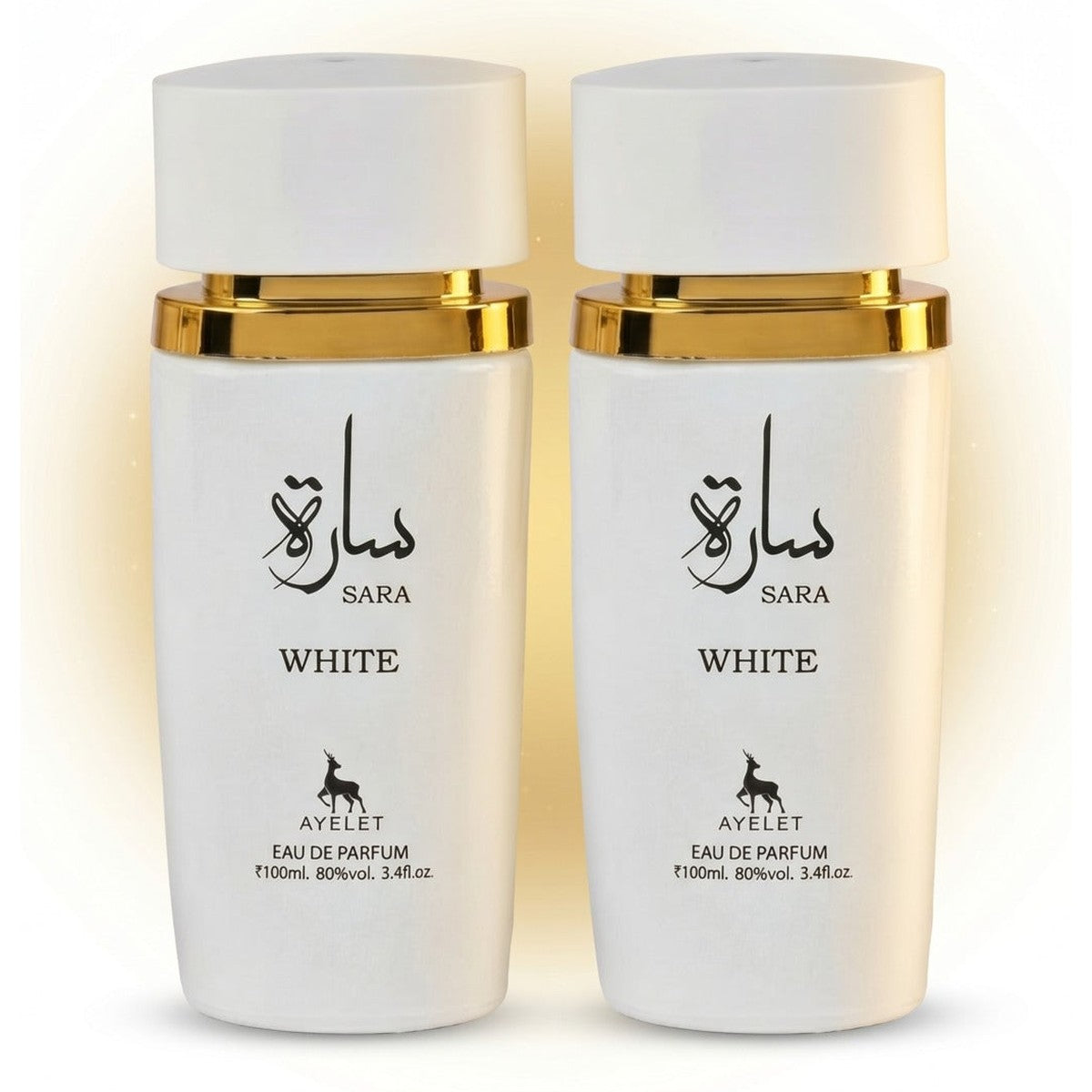 Set of 2 Oriental Perfumes for Women - Sara White 100ML - EDP