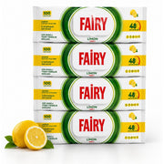 Wet wipes for cleaning surfaces, Lemon, 4 x 100 pcs