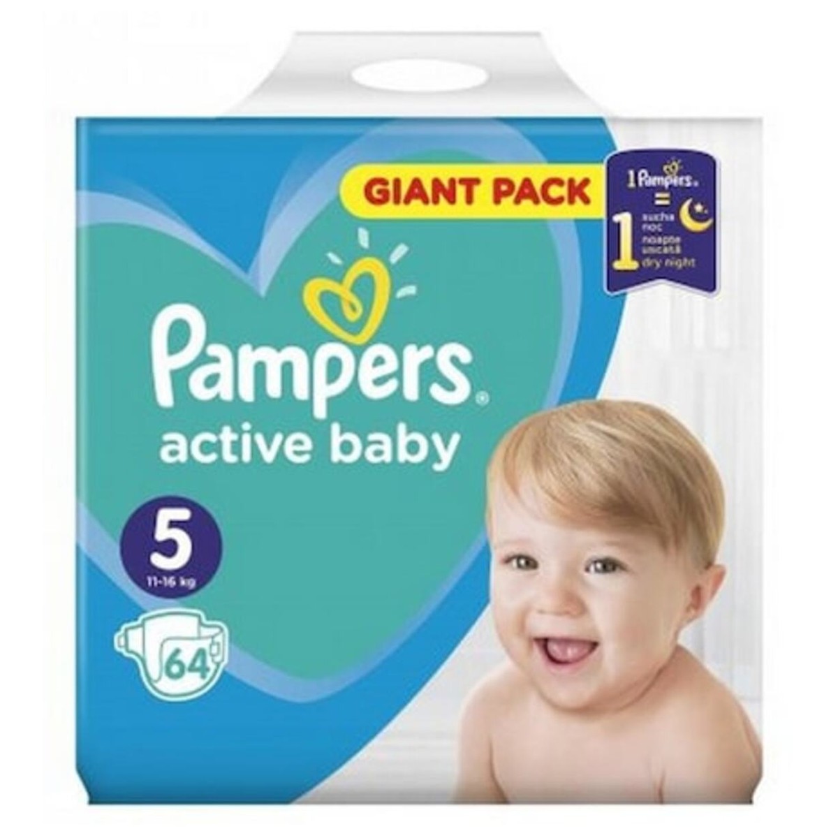 Active Baby Nr.5 (11-16kg) x 64 buc