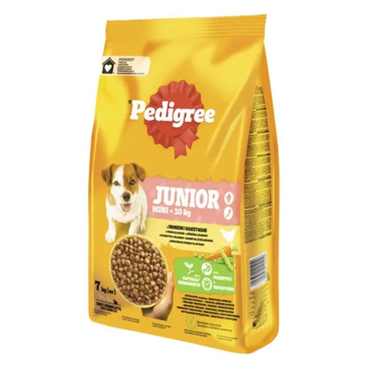 Mini Junior dry dog food with poultry and vegetables 7 kg