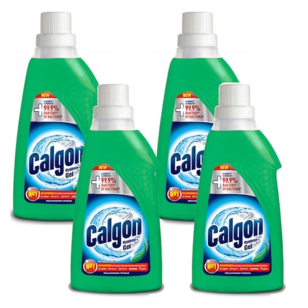 Set 4x solutii anticalcar, Calgon, Hygiene Plus, 3L