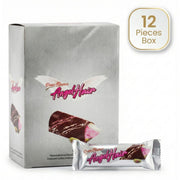 Angel Hair Milk Chocolate Coated Pistachio Cream & Pink Cotton Candy Bars 12pcs x 45g