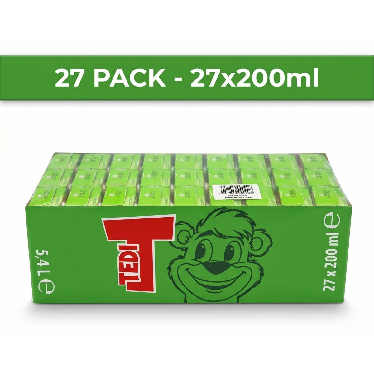 Multivitamin Fruit Juice Boxes (27-Pack, 27 x 200ml) | Delicious Kids' Daily Drink with Straw