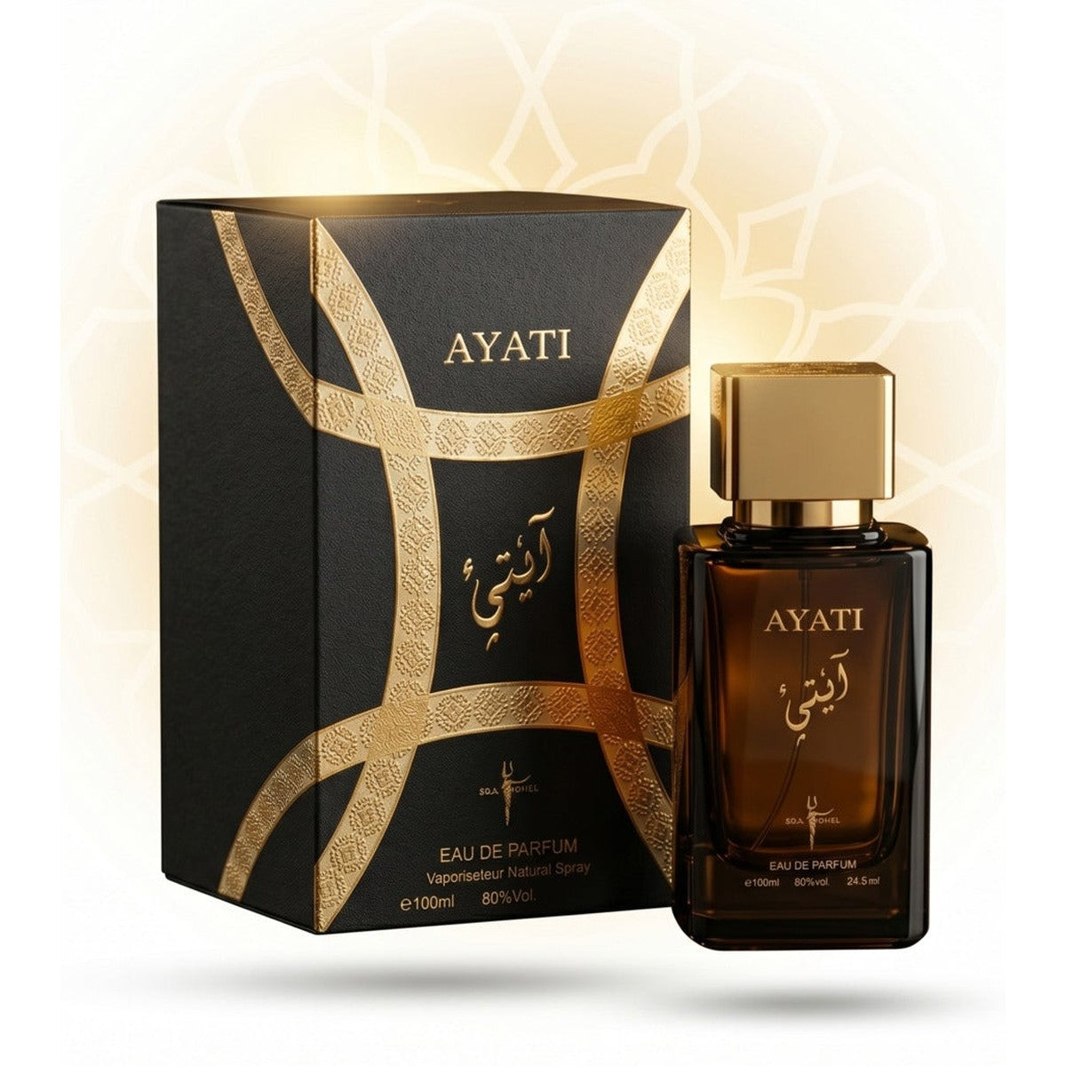Set of 4 Oriental Perfumes (2xMan + 2xWoman) 100ML - Tahir + Lailat Al Ahlam + Sama Al Emarat Khususi + Ayati