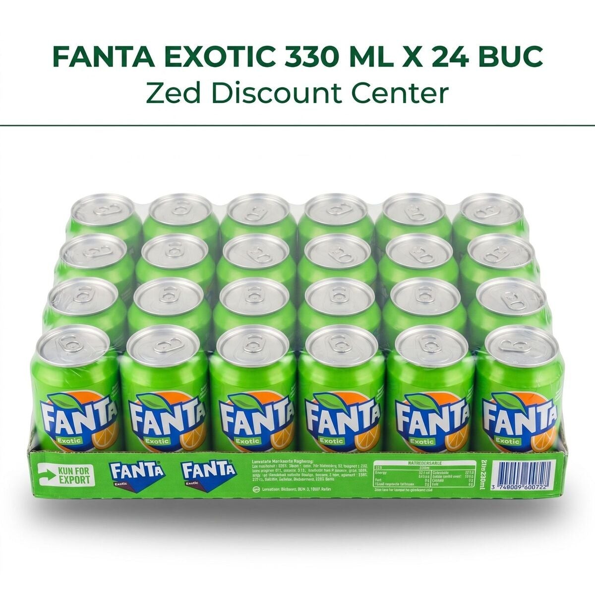 Exotic 24 x 330ml.