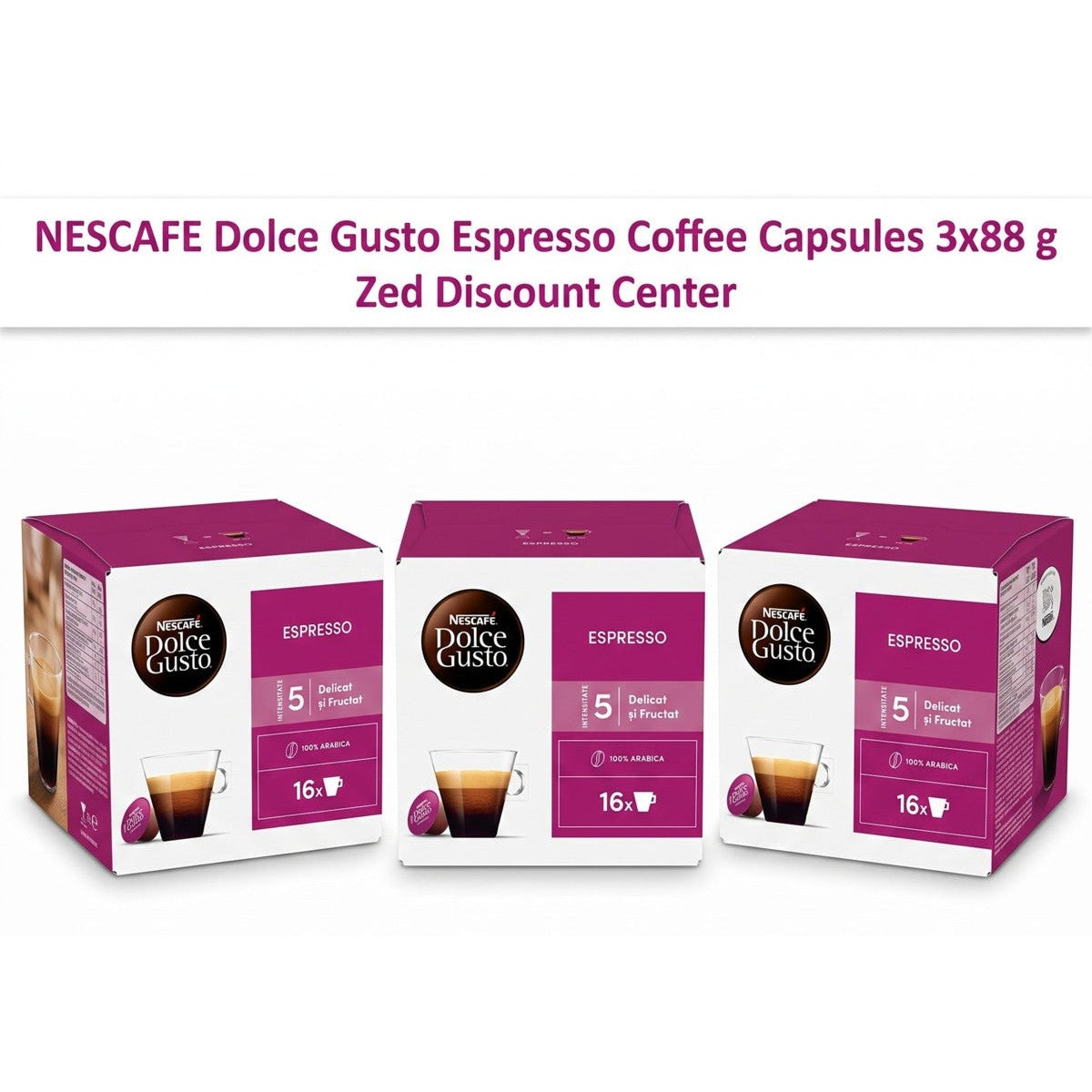 NESCAFE Dolce Gusto Espresso Coffee Capsules 3x88 g