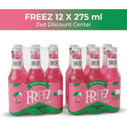 Premium Sparkling Drink | STRAWBERRY MIX 12 x 275ml Pack | Refreshing Beverage