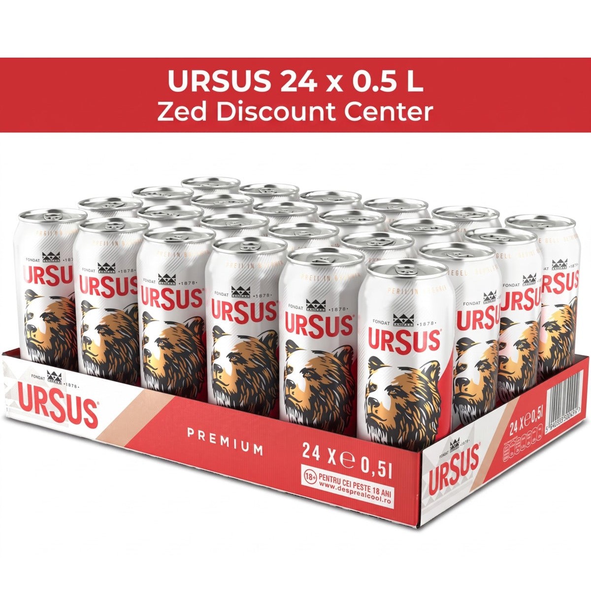 Premium Lager Beer | 24 x 500ml