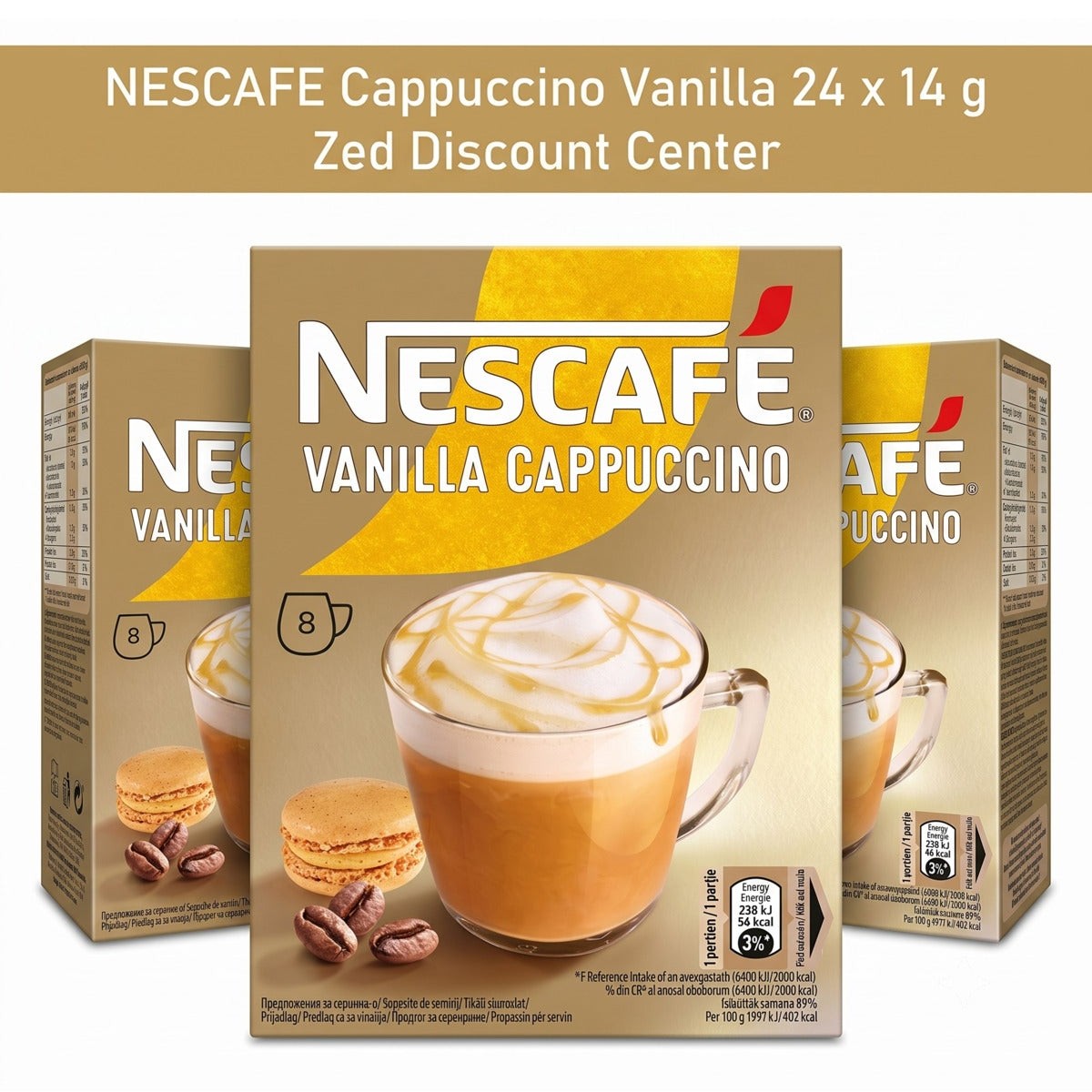 Cappuccino Vanilla 24 x 14 g