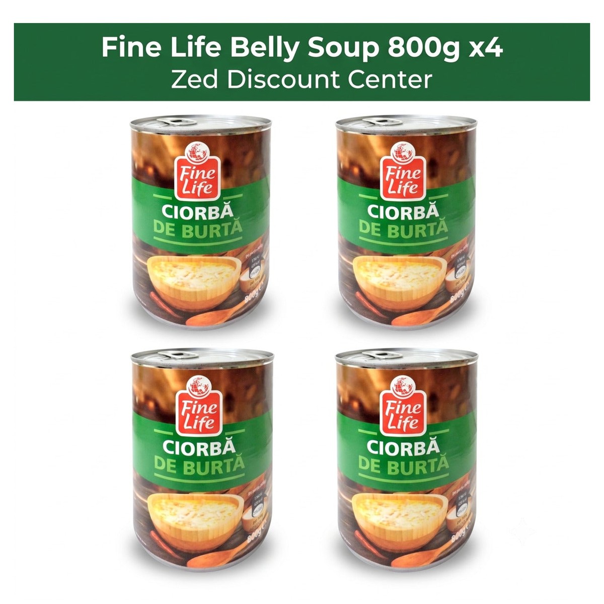 Belly Soup 800g x4