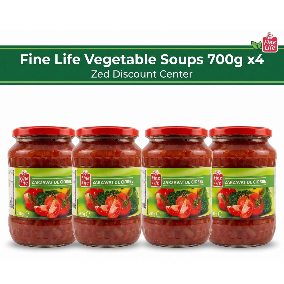 Vegetable Soups 700g x4