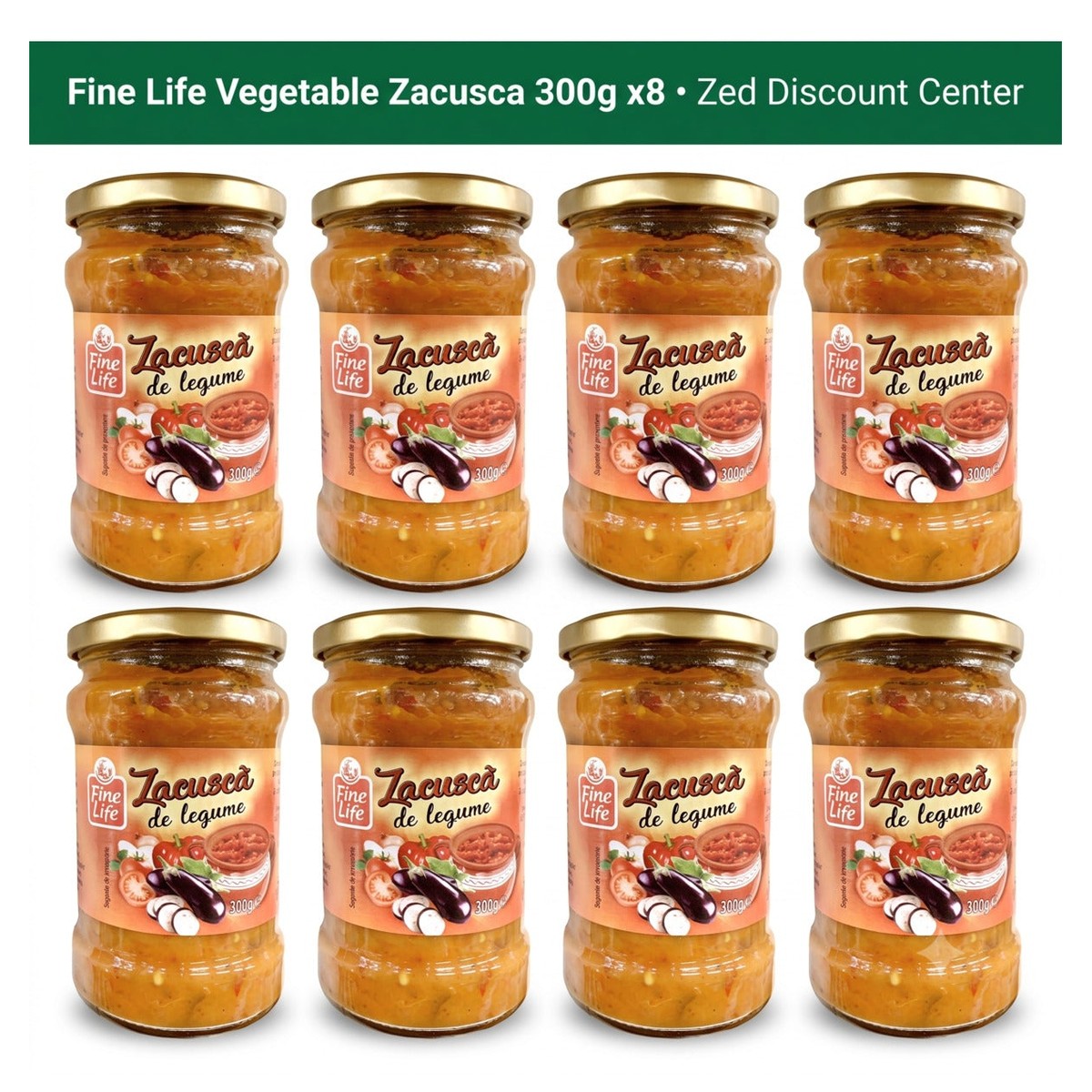 Vegetable Zacusca 300g x8