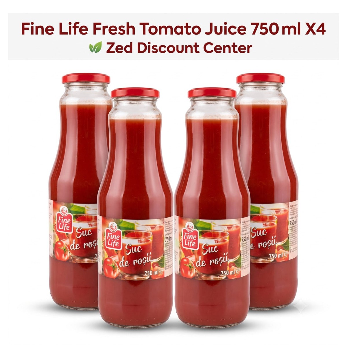 Fresh Tomato Juice 750 ml X4