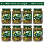 Cucumbers in Vinegar 680g x8