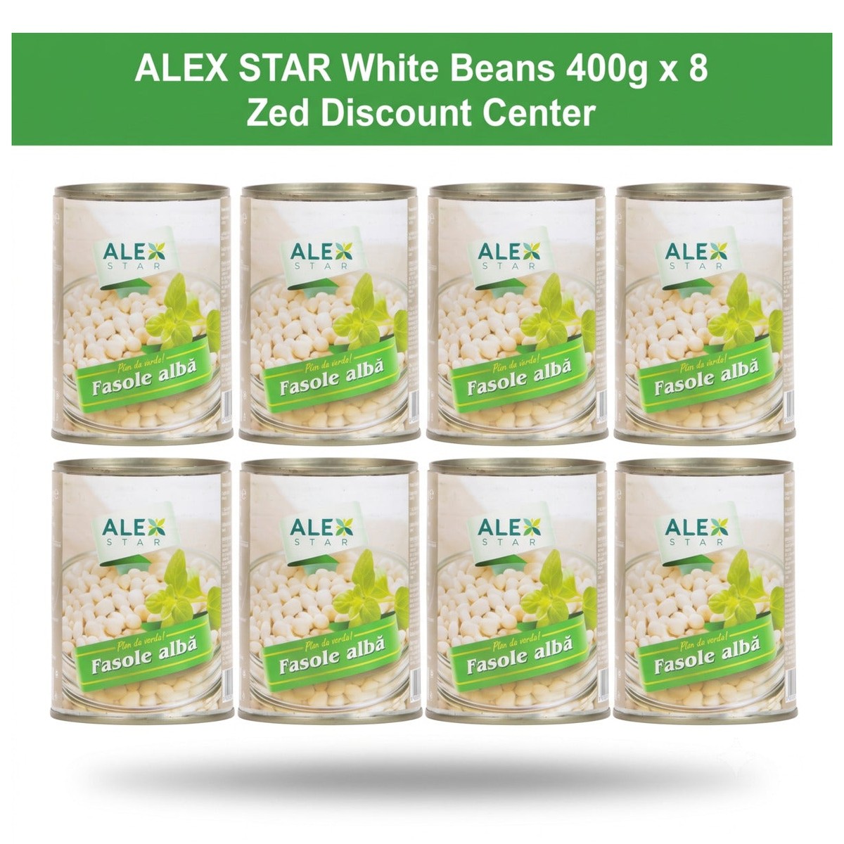 White Beans 400g x 8