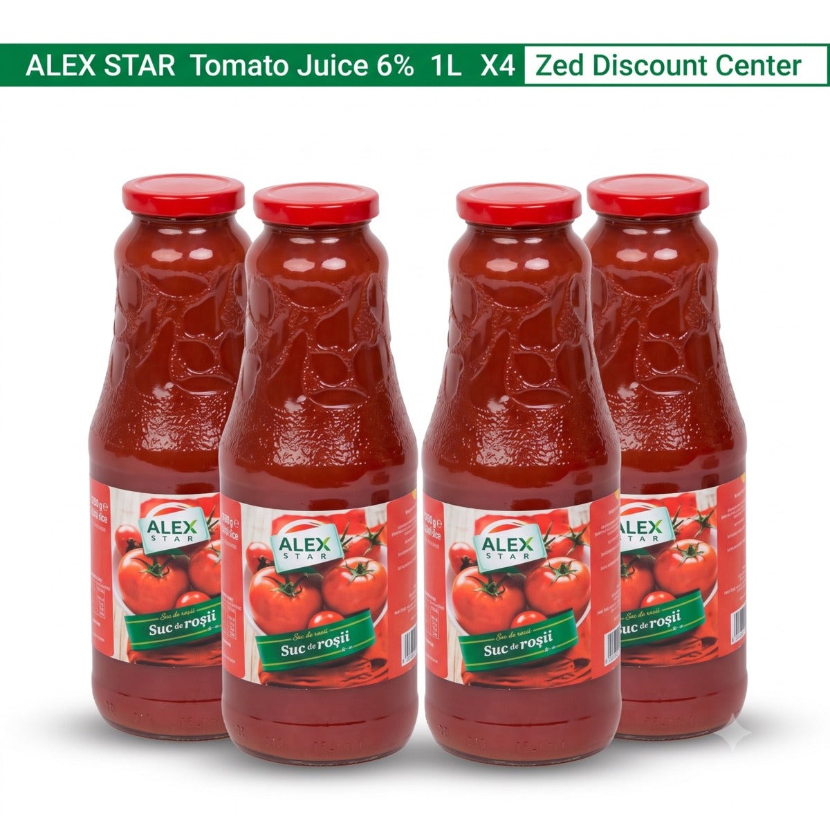 Tomato Juice 6% 1L X4