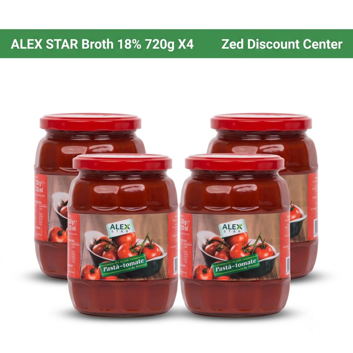 Broth 18% 720g X4