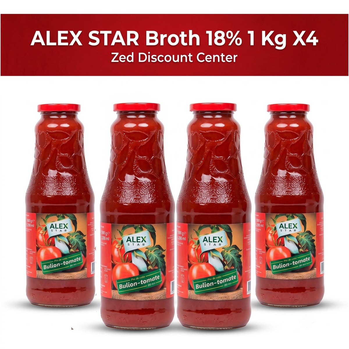 Broth 18% 1 Kg X4