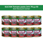 Tomato paste 24% 70 g x10