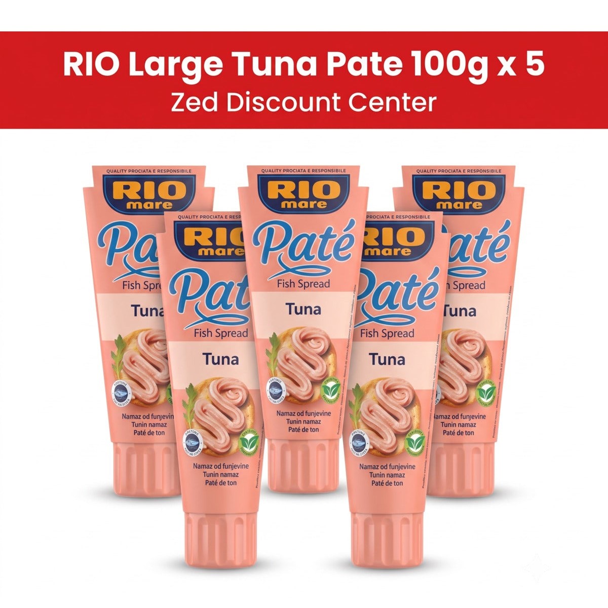 Large Tuna Pate 100g x 5