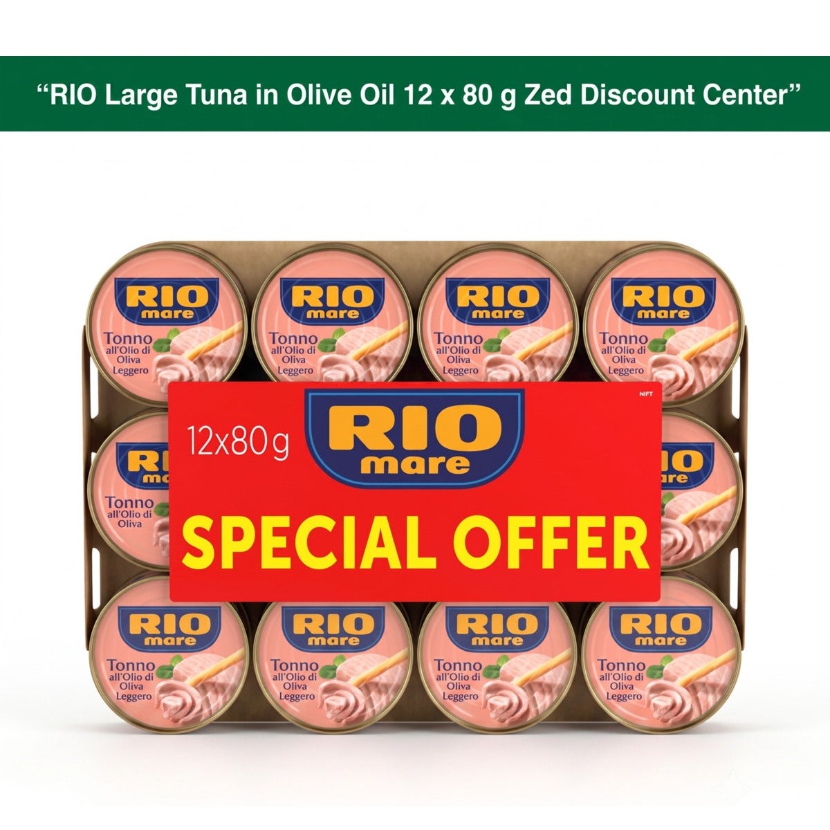 Large Tuna in Olive Oil 12 x 80 g