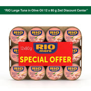 Large Tuna in Olive Oil 12 x 80 g