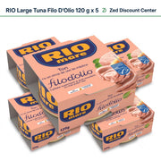 Large Tuna Filo D'Olio 120 g x 5