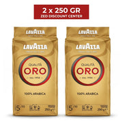 Qualità Oro 100% Arabica Ground Coffee 250g x2 pack (Medium Roast)