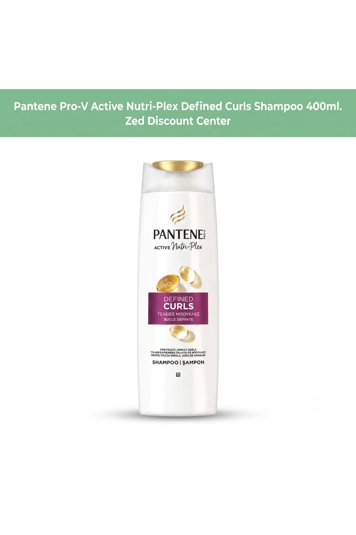 Pro-V Active Nutri-Plex Defined Curls Shampoo 400ml.