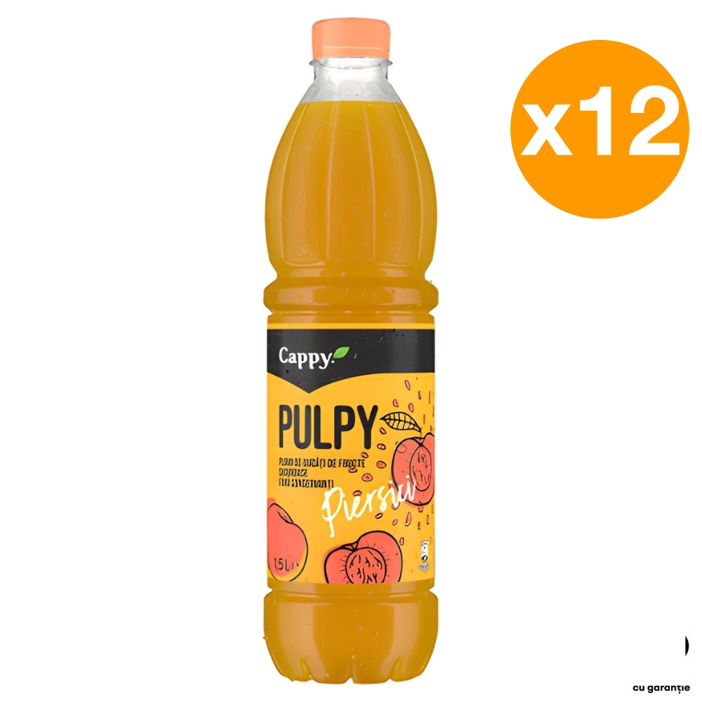 CAPPY, PEACHES , 500ML x 12 PIECES