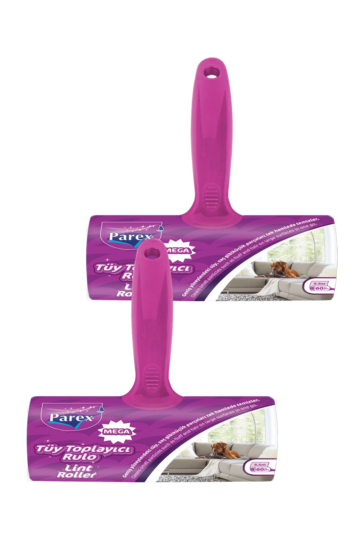 Mega Tüy Toplayıcı Rulo 60 Lı X 2 Adet