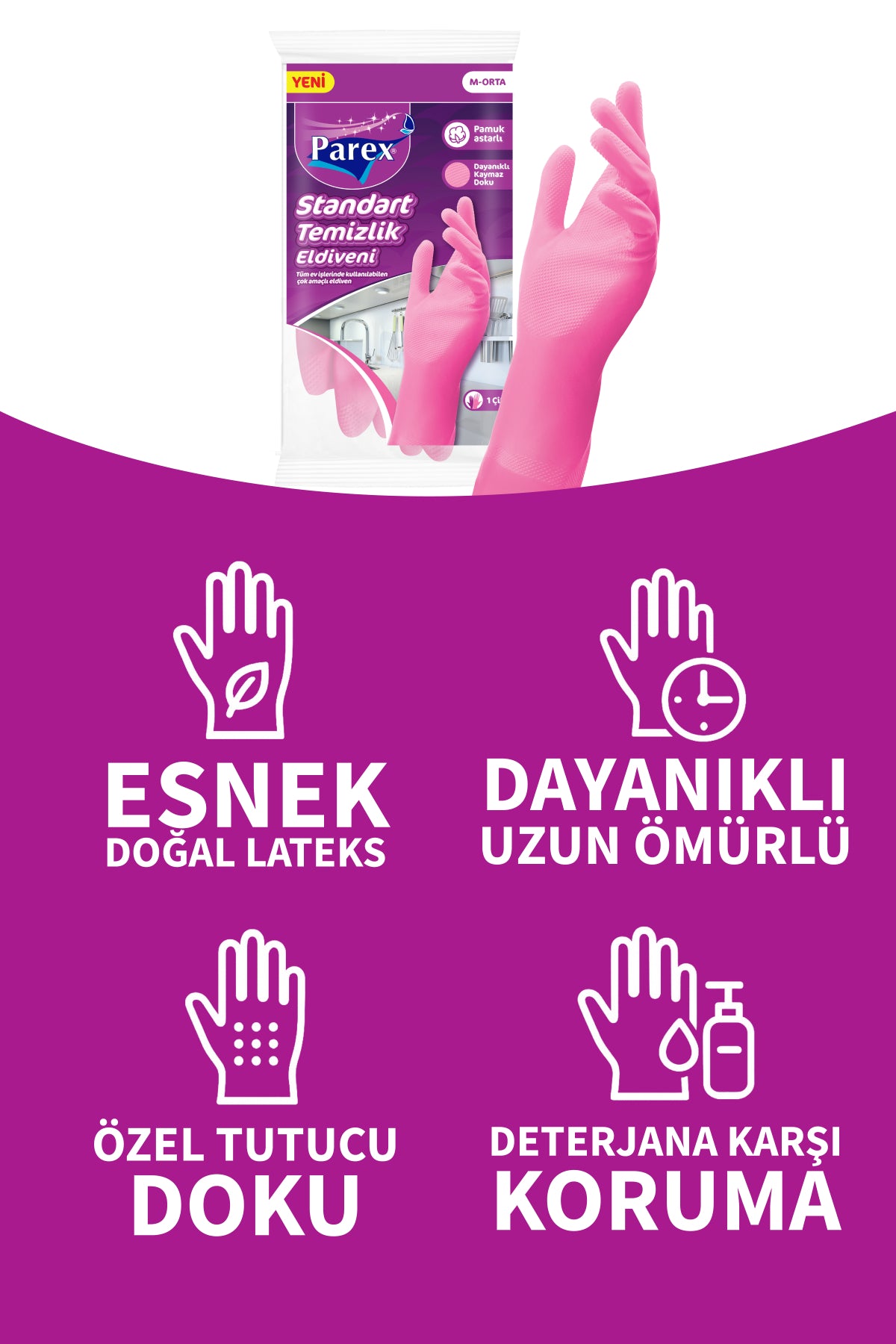 Standart Eldiven Orta Boy