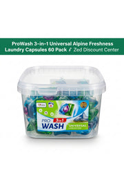 3-in-1 Universal Alpine Freshness Laundry Capsules 60 Pack