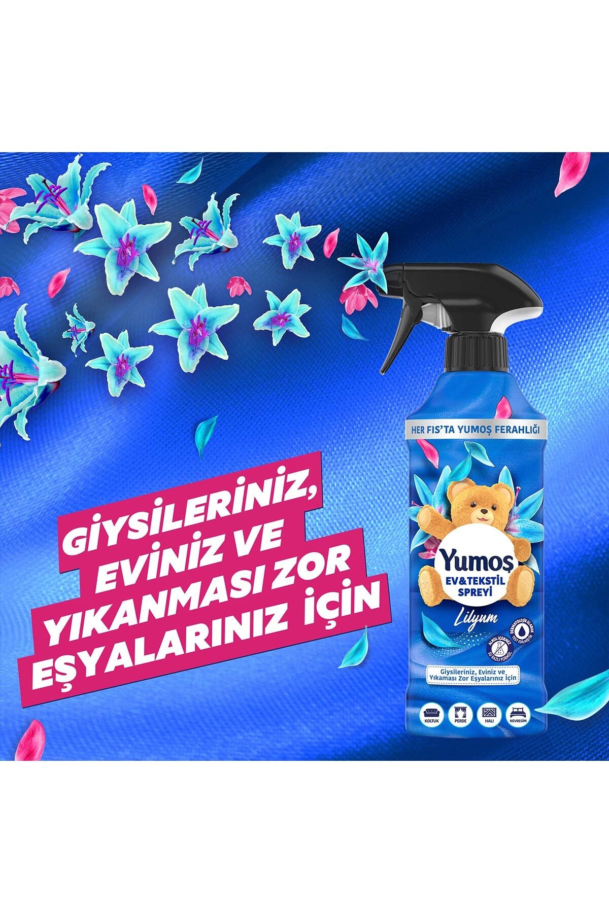 Home and Textile Spray Lilyum 450 ml