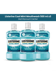 Cool Mint Mouthwash 500 ml x3