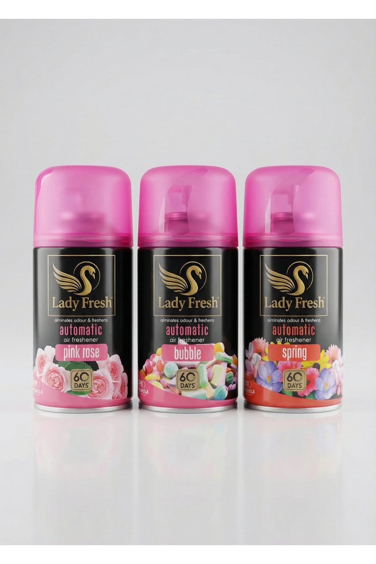 Automatic Room Fragrance Spray Refill 250ml x 3 pieces - Compatible with all machines