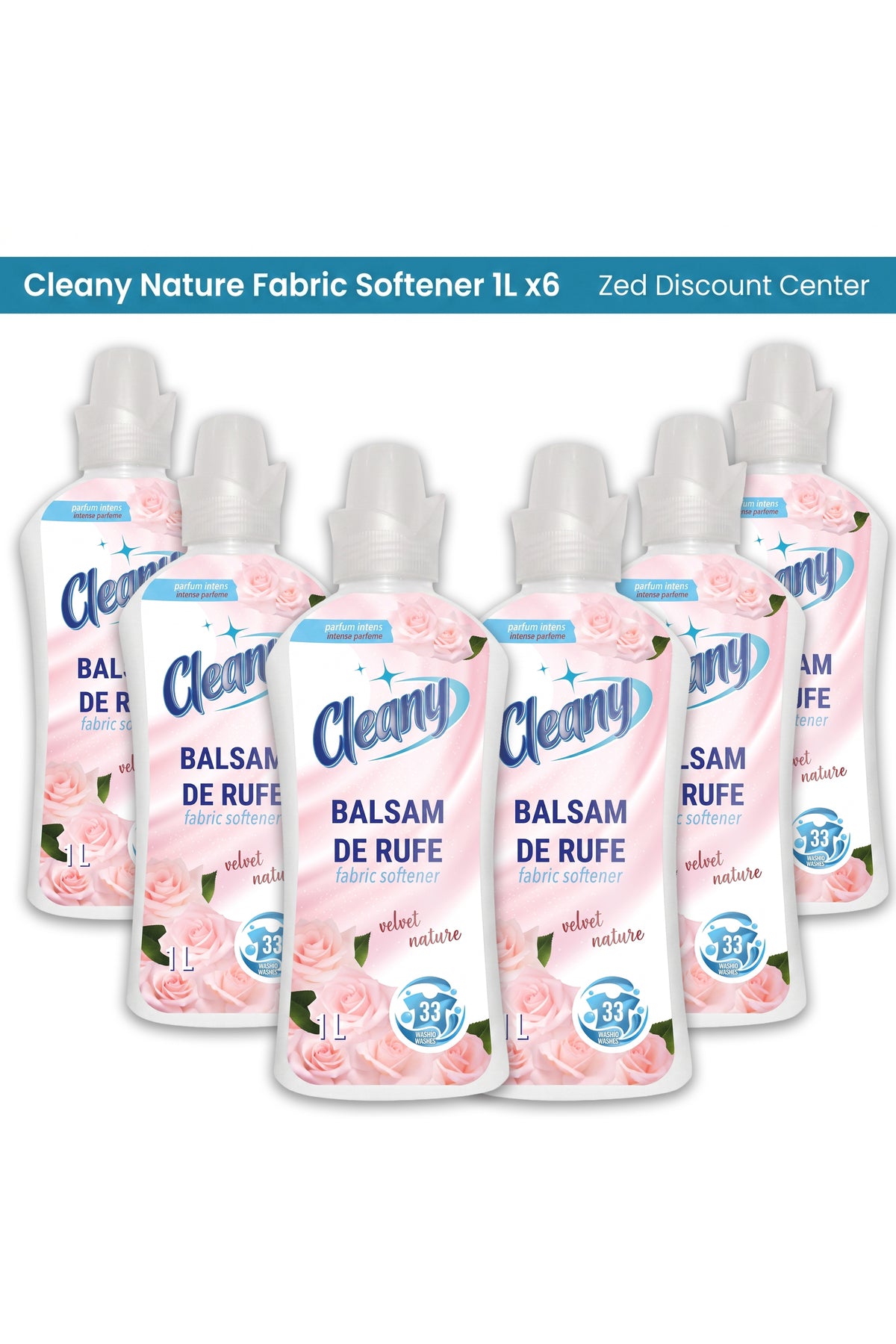 Nature Fabric Softener 1L x6